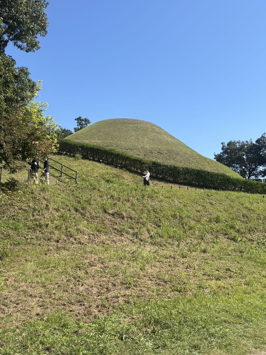 高松塚古墳の墳丘